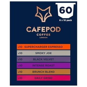 Nespresso-Compatible CafePod Coffee Pods Variety Pack