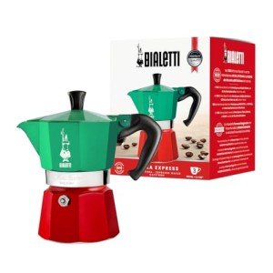 Bialetti Moka Express Stovetop Espresso Maker - 3 Cups