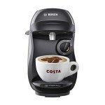 Bosch TASSIMO HAPPY Coffee Machine - Black 1400W
