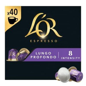 L'OR Espresso Lungo Profondo Pods - Intensity 8