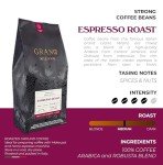 Grano Milano 1kg Espresso Coffee Beans - Strong