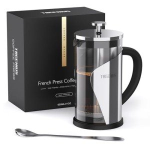 TBGENIUS French Press Coffee Maker for 2-4 Cups