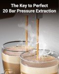 AMZCHEF 20 Bar Espresso Machine with Milk Frother