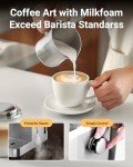 AMZCHEF 20 Bar Espresso Machine with Milk Frother