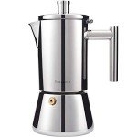 Easyworkz Diego Espresso Maker - 6 Cup Stainless Steel