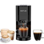 Espresso 4-in-1 Coffee Machine for All Pods