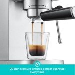 Casabrews 20 Bar Stainless Steel Espresso Machine