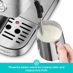 Casabrews 20 Bar Stainless Steel Espresso Machine