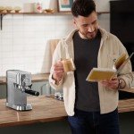 Casabrews 20 Bar Stainless Steel Espresso Machine