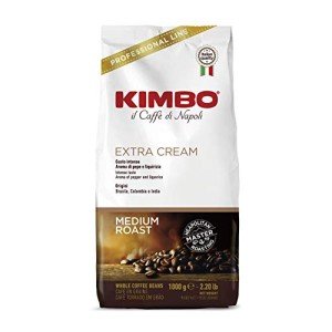 Kimbo Extra Creamy Coffee Beans, 1 kg