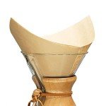 Chemex Unbleached Square Coffee Filters, 100 Count