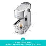 CASABREWS 20 Bar Compact Espresso Coffee Maker