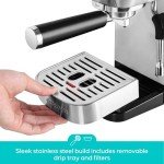 CASABREWS 20 Bar Compact Espresso Coffee Maker