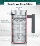 Coffee Gator 1L French Press - Double-Wall Insulated