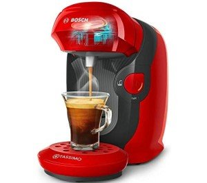 TASSIMO by Bosch Automatic Coffee Machine - Red