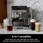 Ninja Luxe 3-in-1 Coffee Maker with Grind & Froth