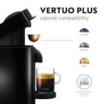 Nespresso Vertuo Plus Coffee Machine - Black