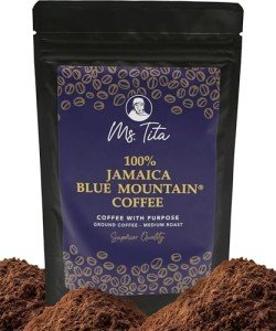 Jamaica Blue Mountain Ground Coffee by Ms Tita
