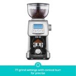 CASABREWS Electric Burr Coffee Grinder with 77 Settings