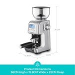 CASABREWS Electric Burr Coffee Grinder with 77 Settings
