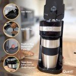 Quest Portable Filter Coffee Maker with Thermal Mug