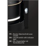 Krups F30908 Black Espresso Machine 1.25L