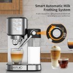 KOTLIE 20Bar Espresso Machine with Milk Frother