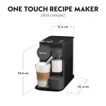 De'Longhi Lattissima One Evo Coffee Maker, Black