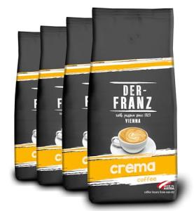 Der-Franz Whole Bean Coffee, 4 x 1000g