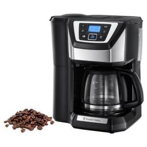 Russell Hobbs Coffee Maker with Grinder and Timer