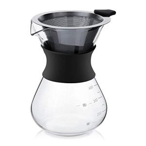 YunNasi 400ml Pour Over Coffee Maker Set