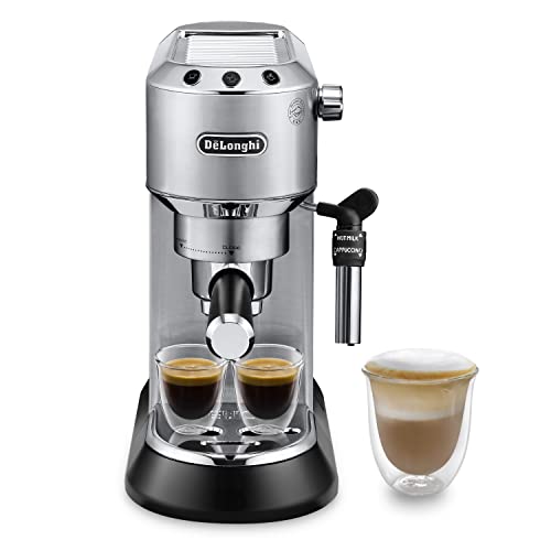De'Longhi Dedica Traditional Espresso Machine - Silver