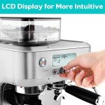 CASABREWS Espresso Machine with Grinder and Frother