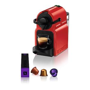 Krups Inissia Nespresso Machine - Ruby Red