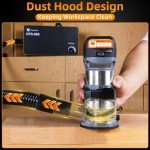 FoxAlien 1HP Compact Palm Router for CNC Woodworking