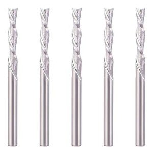 HQMaster 1/8" Downcut Spiral Router Bits Set
