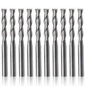 10-Piece 1/8" CNC Router Bit Set