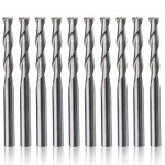 10-Piece 1/8" CNC Router Bit Set