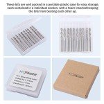 10-Piece 1/8" CNC Router Bit Set