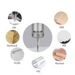 CNC Router Bits Set - 1/8" Shank, 10 Pieces