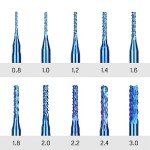 SainSmart Genmitsu 10-Pack Nano End Mill Bits