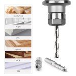 CNC Router Bits Set - 1/8" Shank, 10 Pack