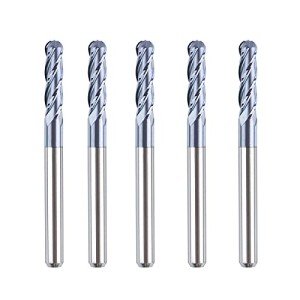 5-Piece 1/8" Ball Nose Router Bit Set