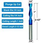 1/4" Shank Up Cut Carbide CNC Router Bit