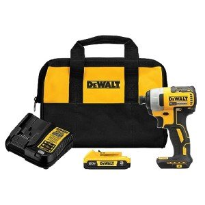 DEWALT 20V MAX 1/4 Inch Impact Driver Set