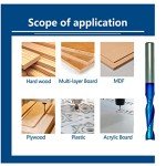 1/4" Shank Up Cut Carbide CNC Router Bit