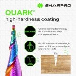 SHARPRO 1/4" Tapered Square Nose End Mill
