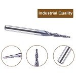 5pc Tapered Cone End Mill Set for CNC