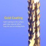 10PCS 1/8'' Shank Carbide CNC End Mill Set