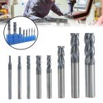 Smileray 1/2" Carbide Square End Mill Set